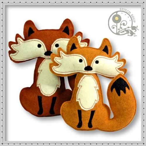 Stuffed Felt Woodland Animals - StitchSoup