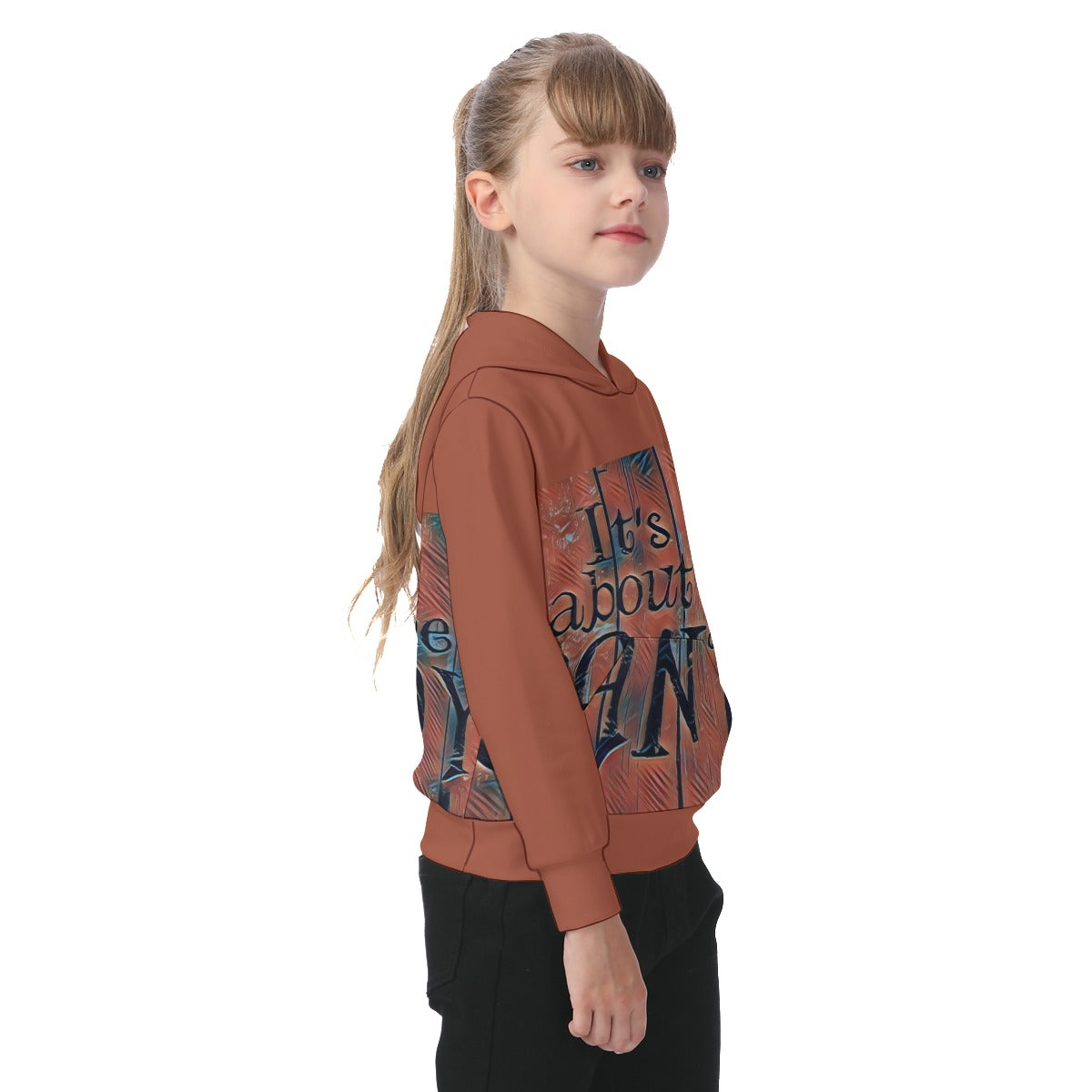 Candy All-Over Print Oversized Kid's Hoodie