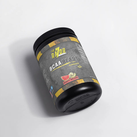 The Razor BCAA Branched Chained Amino Acid Supplement Mighty Melon Flavor