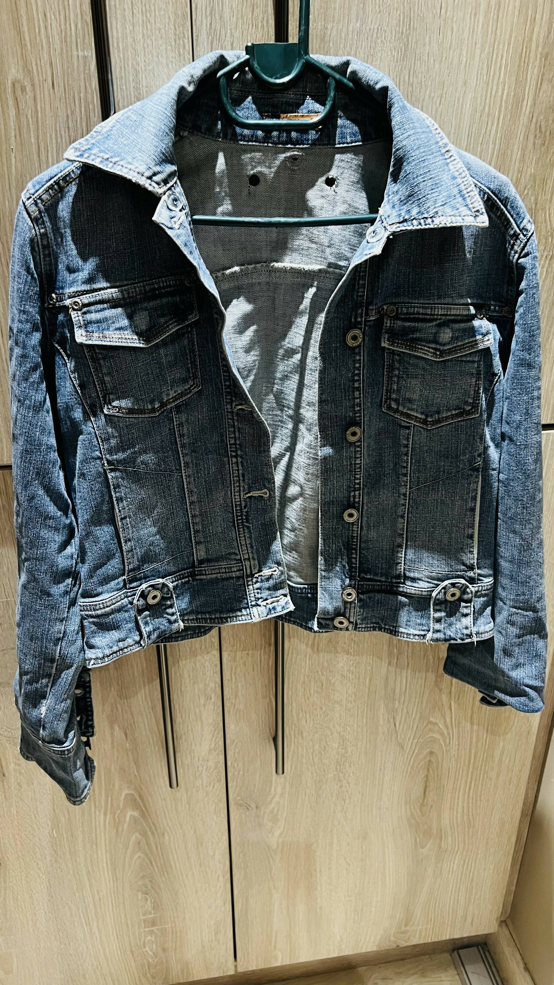 Frill Denim Jacket | Woolworths.co.za