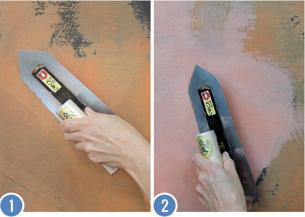 How to Stencil a Custom Oriental Mural: Japanese Dogwood Floral Wall Finish