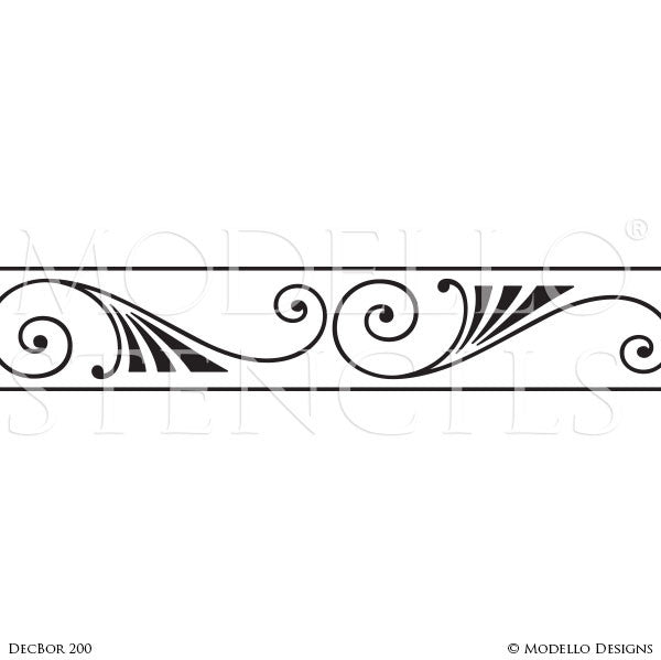 Modello Stencils Tagged Art Deco Stencils Modello Designs