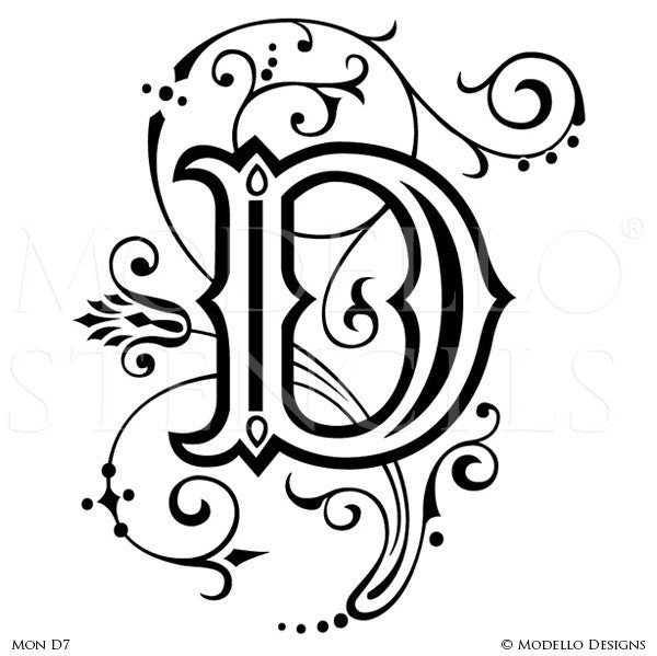 Monogram Stencils – Modello® Designs