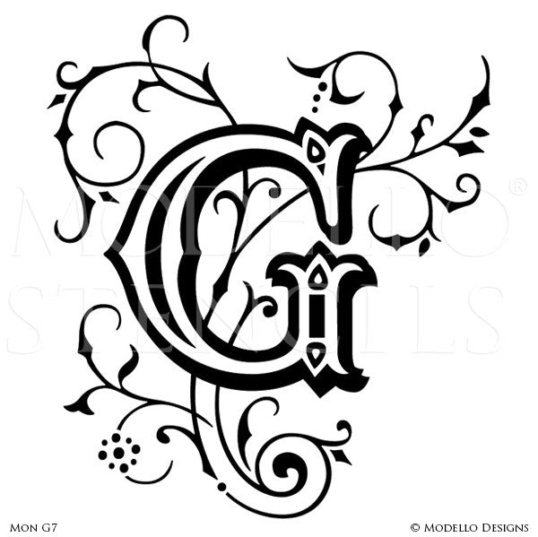 Monogram Stencils – Modello® Designs