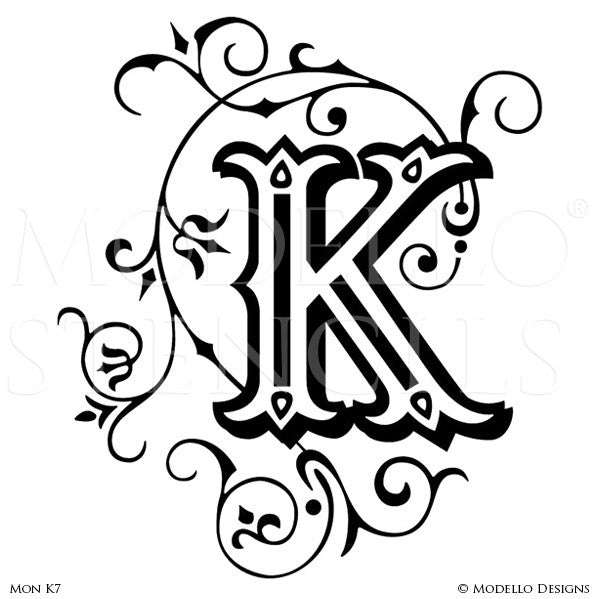 Download Monogram Stencils - Modello® Designs