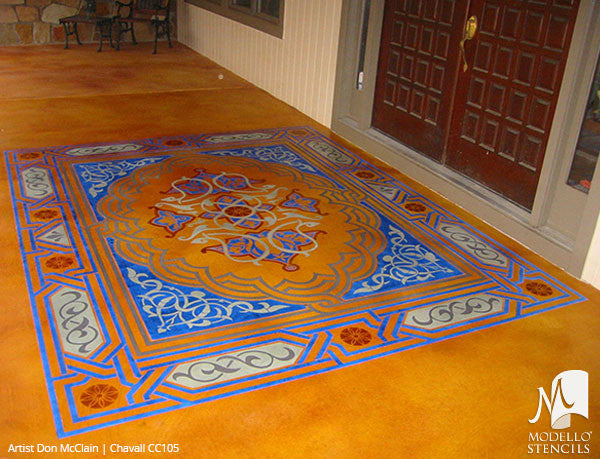 Floor Paint Stencils Ceiling Design Stencils Custom Vinyl