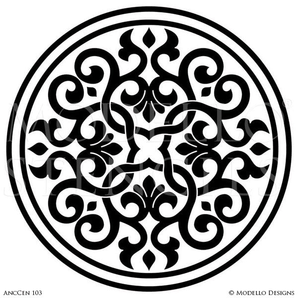 Download Medallion Stencils - Modello® Designs