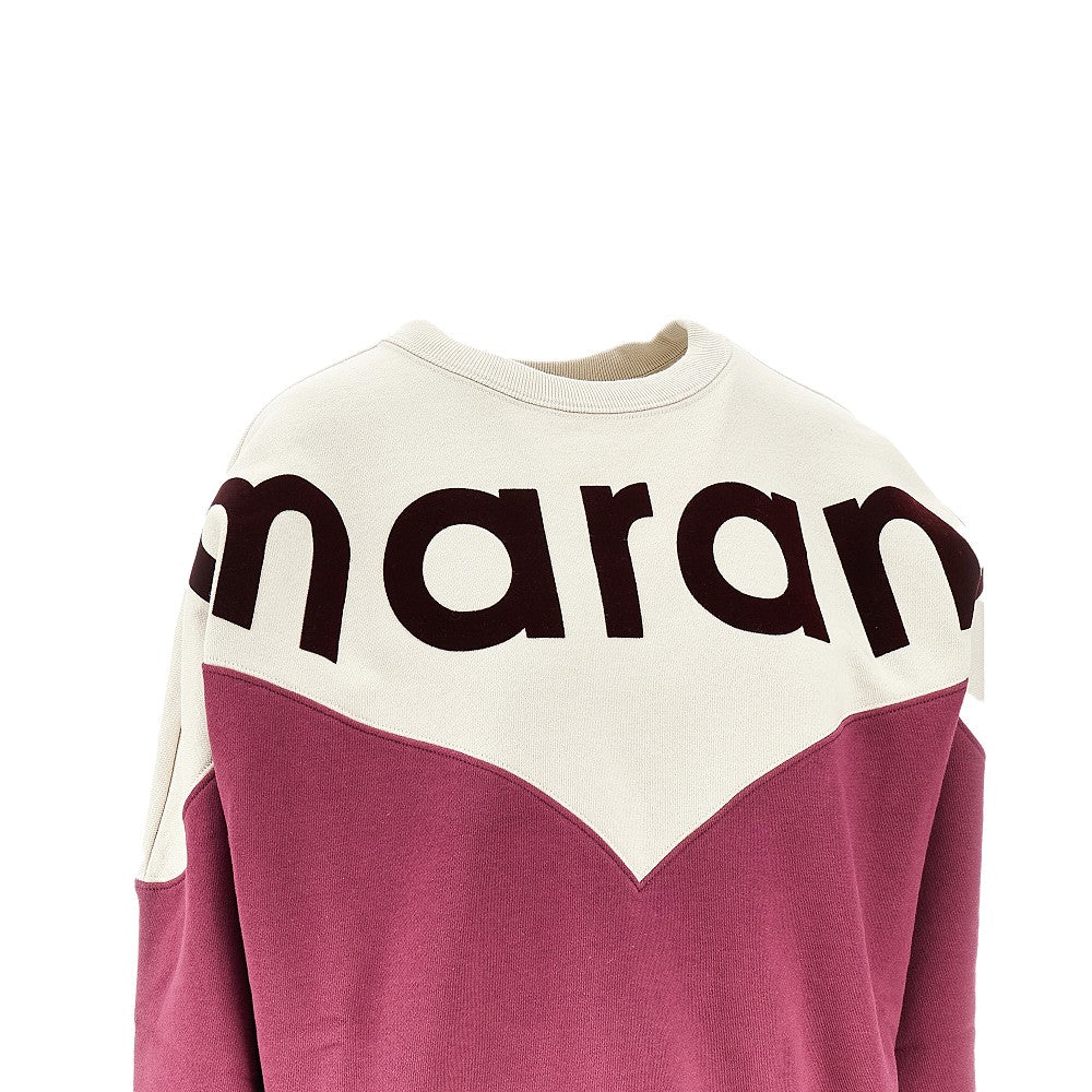 Isabel Marant Étoile Isabel Marant Etoile Two-tone Cotton Blend Houston Sweatshirt In Multi