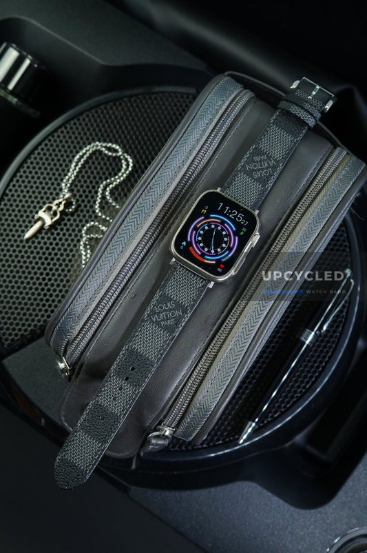 Apple Watch Band Damier LV Monogram Graphite