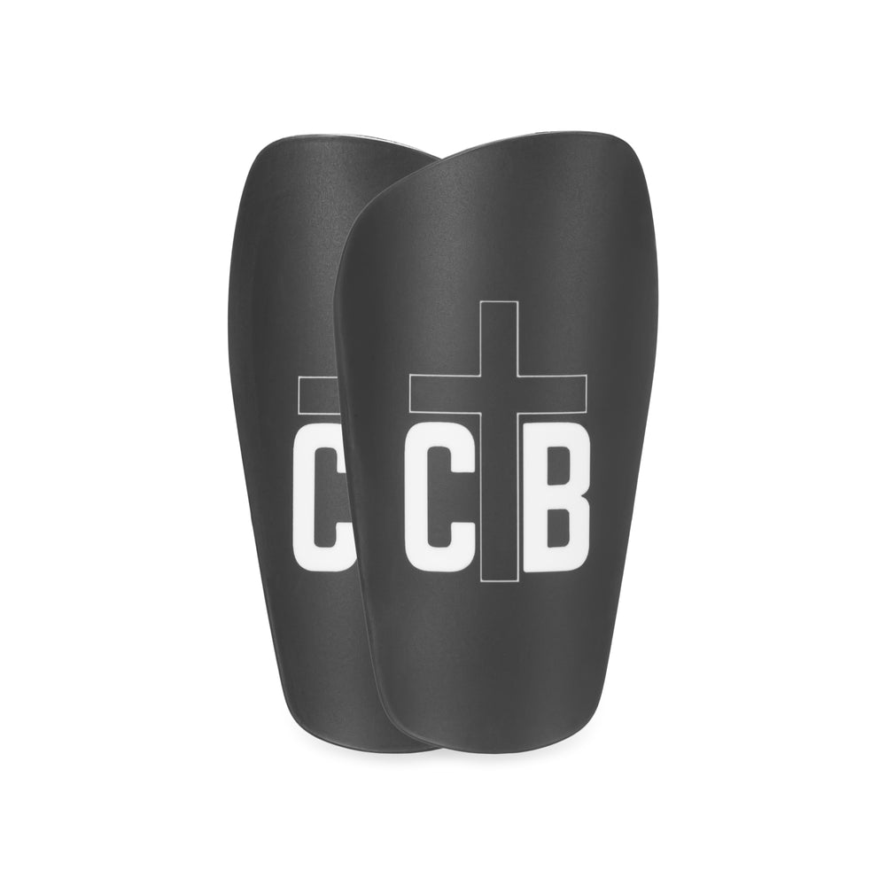 CB™️ White Cross Grip Socks (Black Cross)