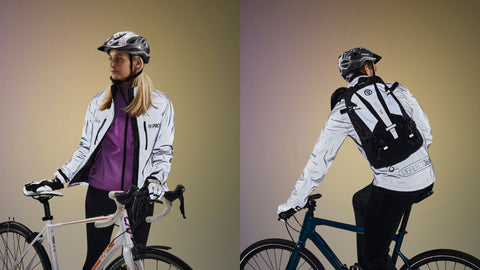Male and Female modelling our Reflect 360 Jackets