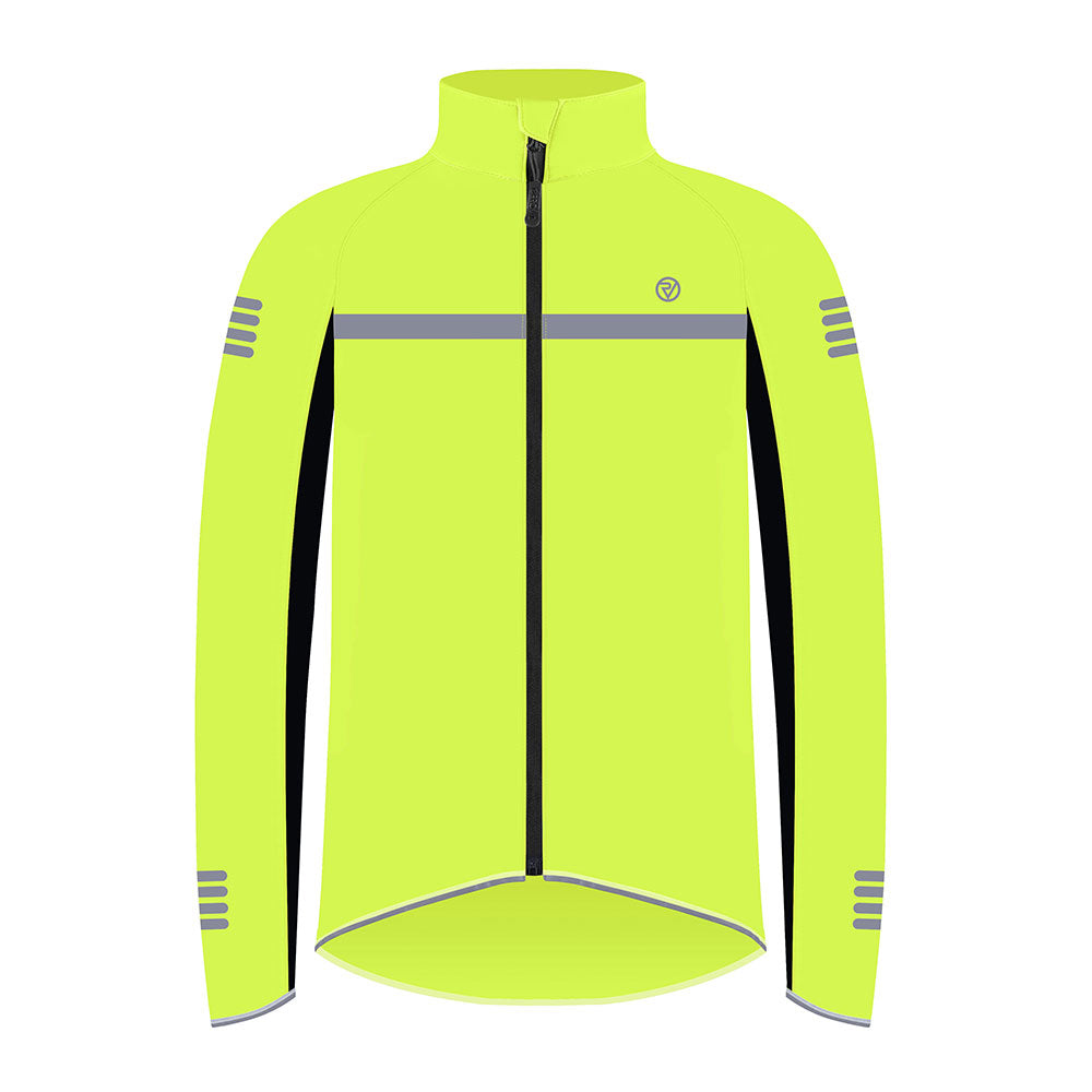 An image of Reflective Softshell Cycling Jacket - Waterproof - Men's - Small - Proviz - Clas...