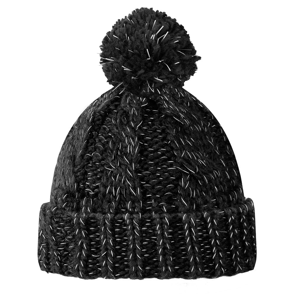 Children’s Reflective Fleece Lined Bobble Beanie