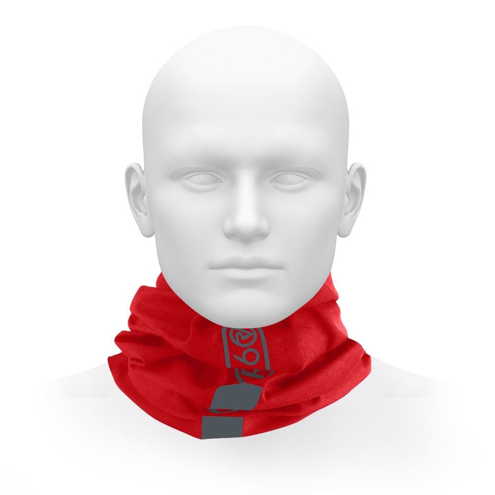 An image of Reflective Breathable Neck Warmer - Unisex - Proviz - Reflect360 - Red