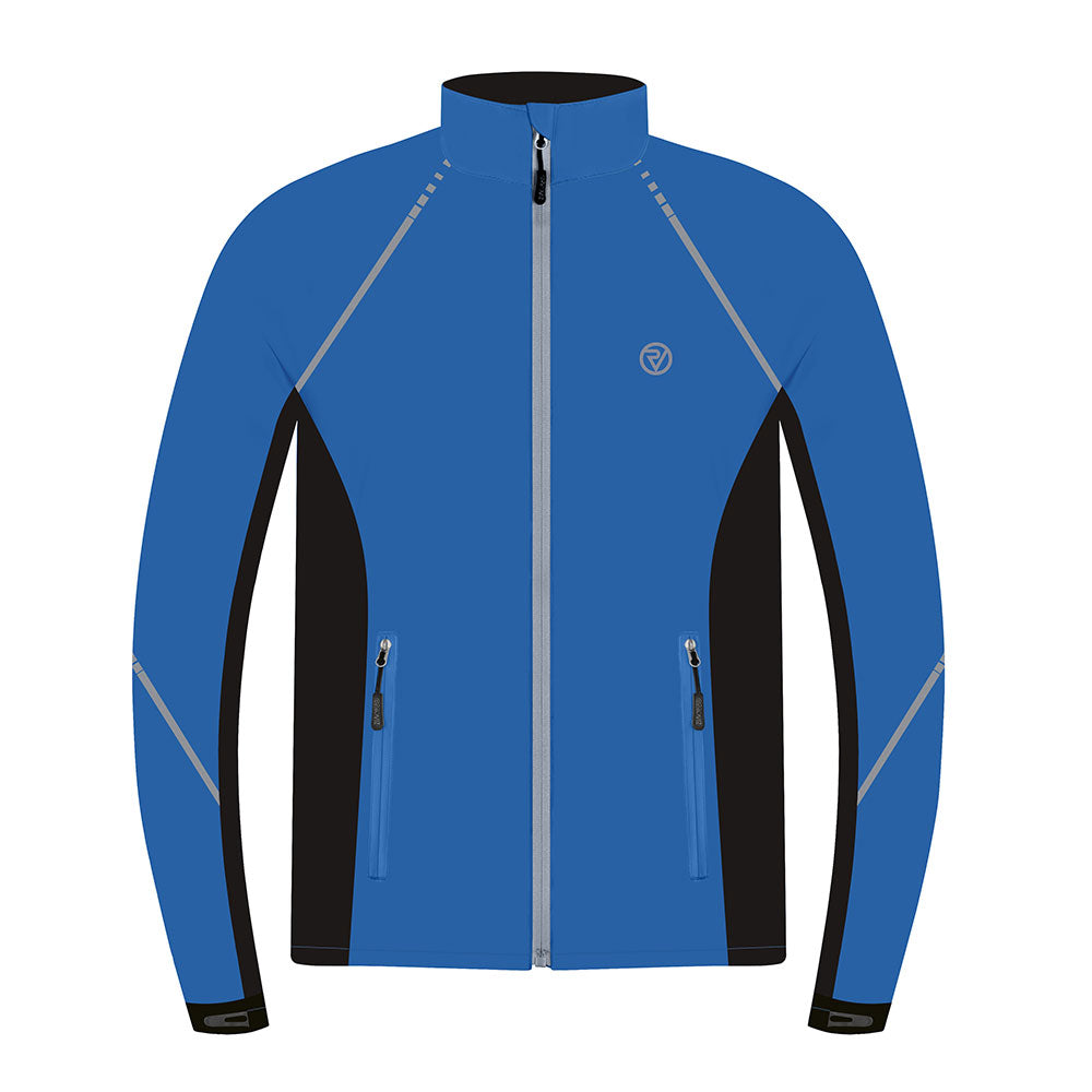 An image of Waterproof Breathable Cycling Jacket - Men's - 3XL - Proviz - Classic - Blue
