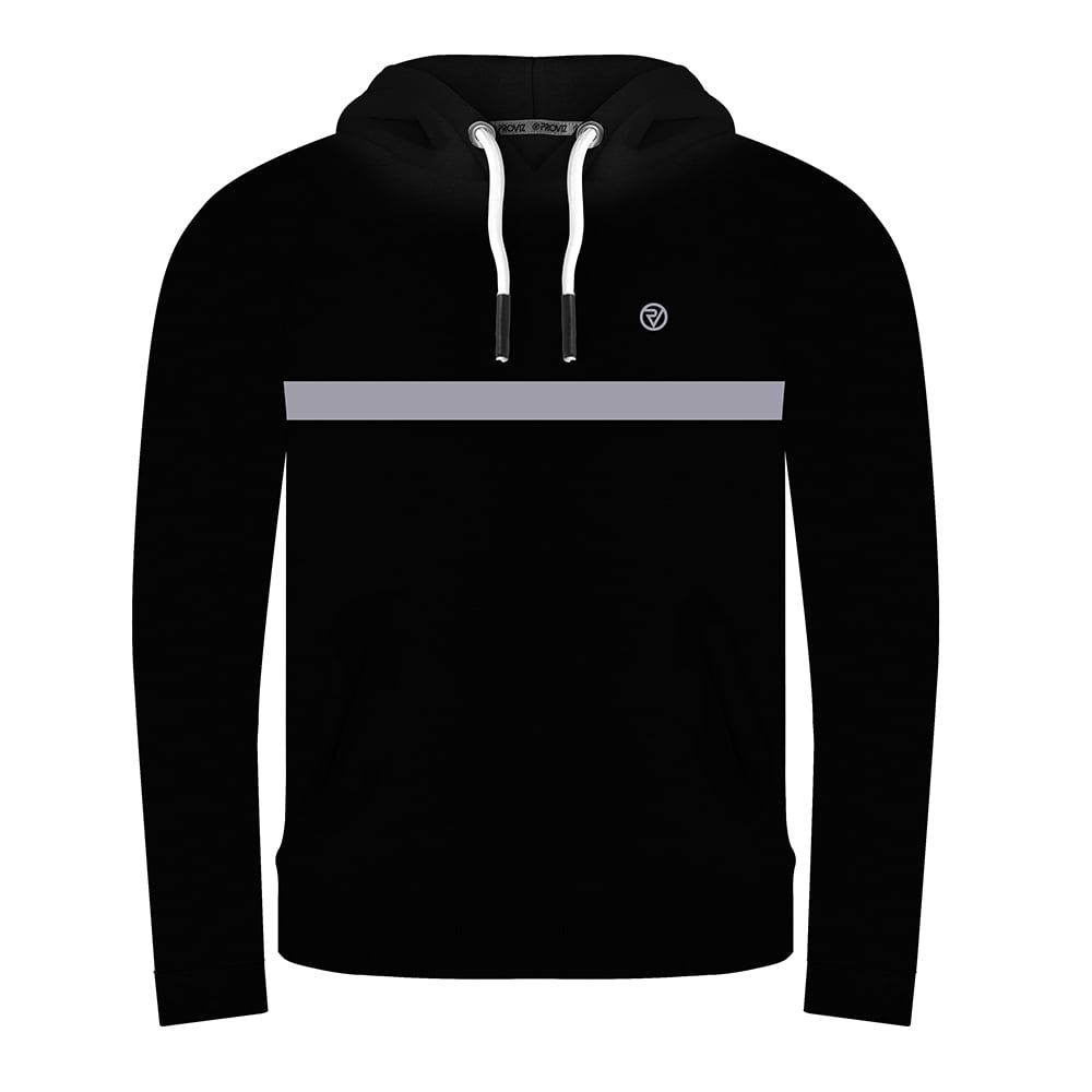 An image of Gym Hoodie - Men's - Medium - Proviz - Reflect360 - Black