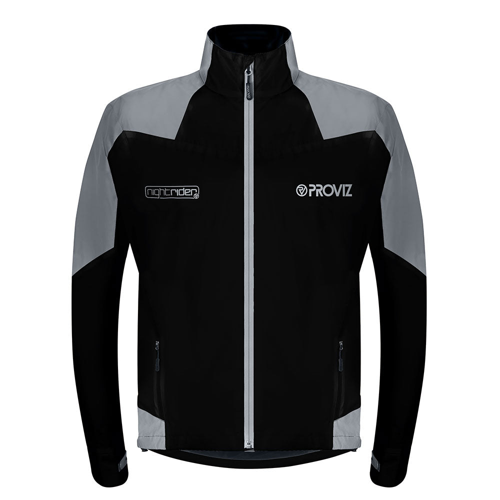 An image of Cycling Reflective & Waterproof Jacket - Men's XXXXL - Commuter Cycling Jacket -...