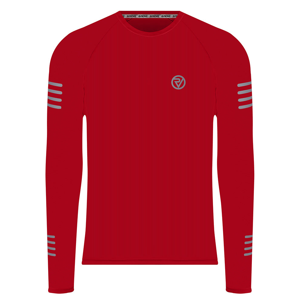 Men’s Reflective Long Sleeve Running Top