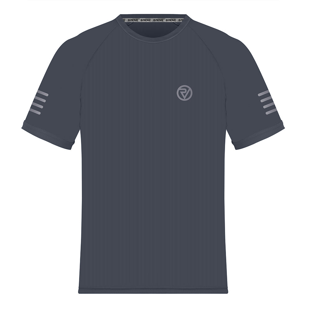 An image of Reflective Short Sleeve Top - Men's - XL - Proviz - Reflect360 - Graphite