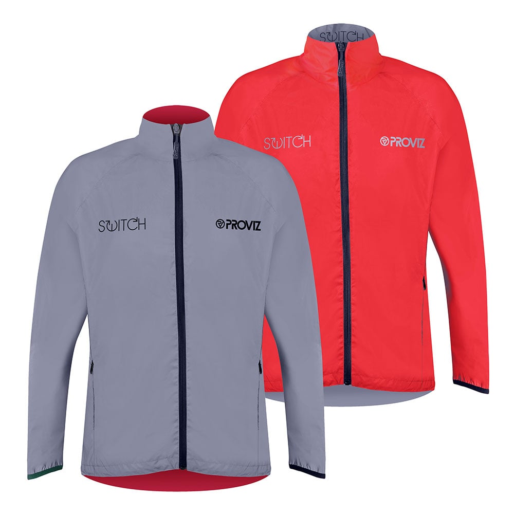 Switch Men’s Reflective Reversible Cycling Jacket