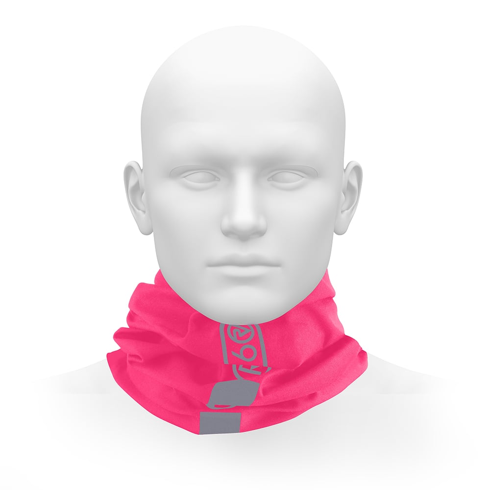 An image of Reflective Breathable Neck Warmer - Unisex - Proviz - Reflect360 - Pink