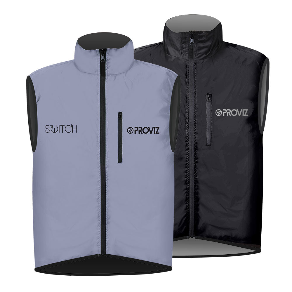 Men’s Reflective Reversible Cycling Gilet