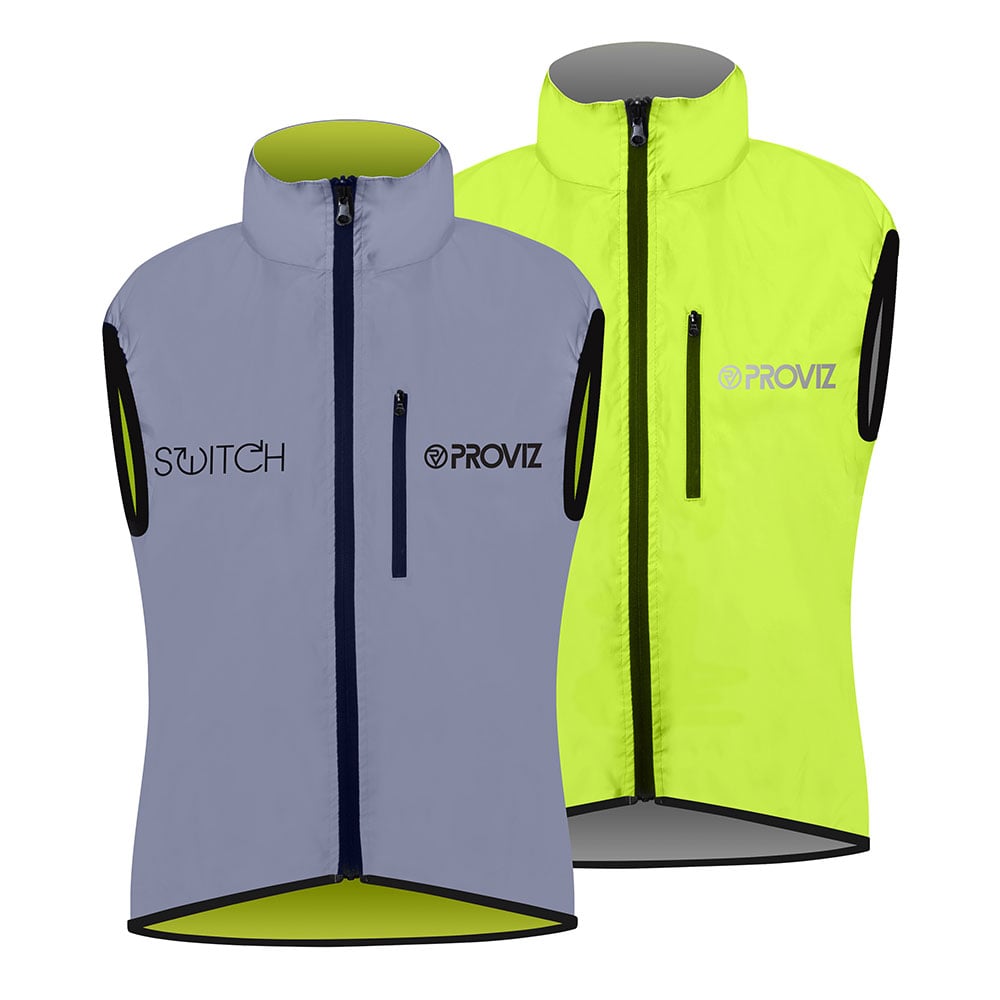 Women’s Reflective Reversible Cycling Gilet