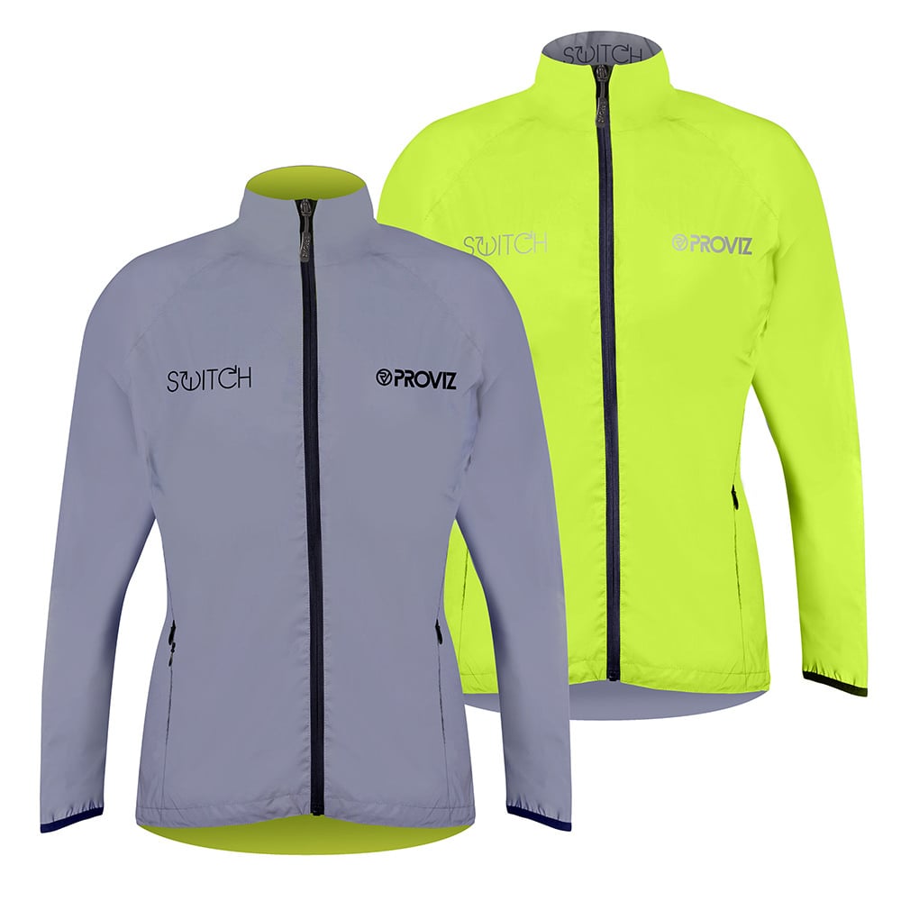 Women’s Reflective Reversible Cycling Jacket