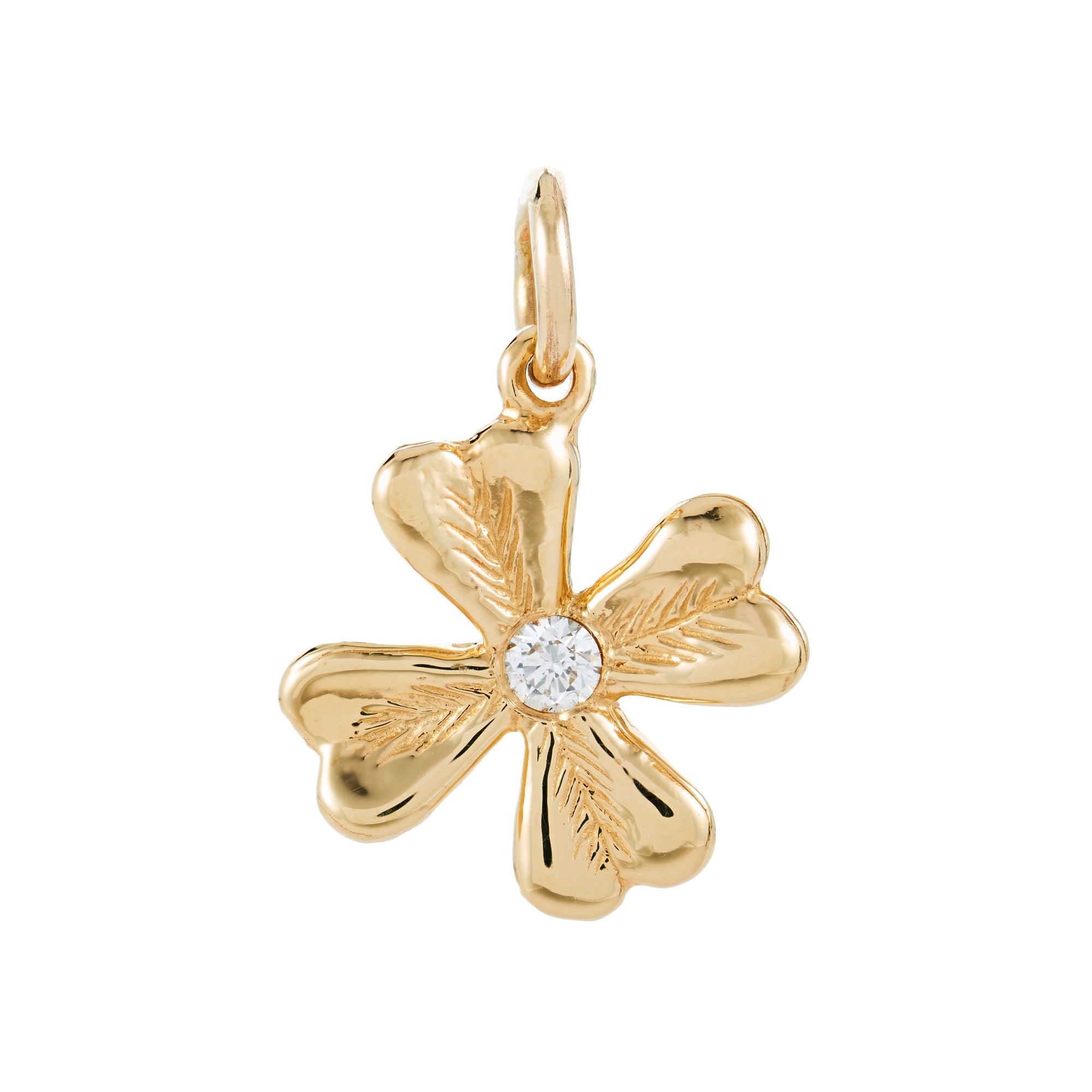  ALLY BELLY 18K Plated Lucky Four-Leaf Adjustable