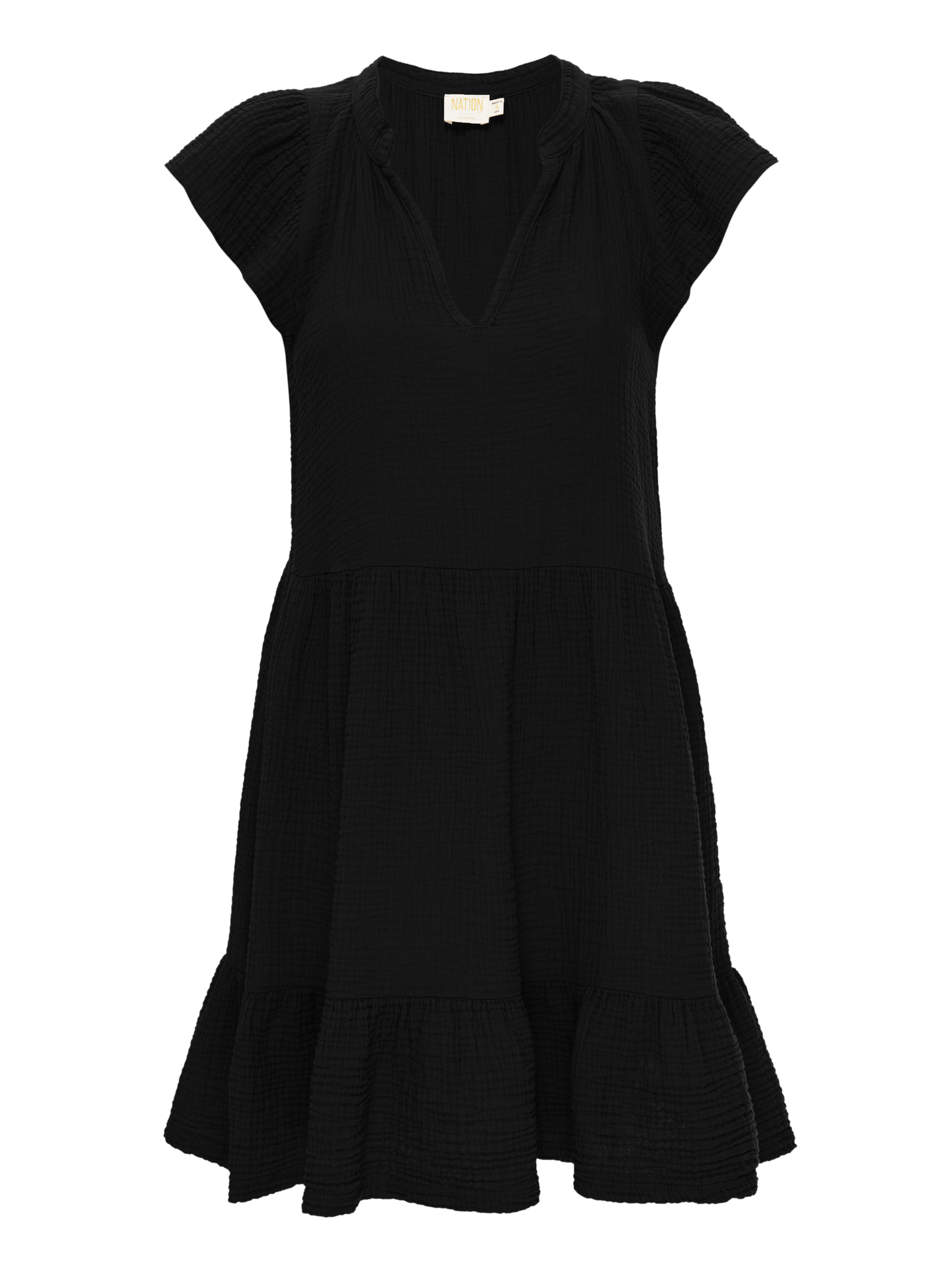 Padma Ruffle Mini Dress | NATION LTD
