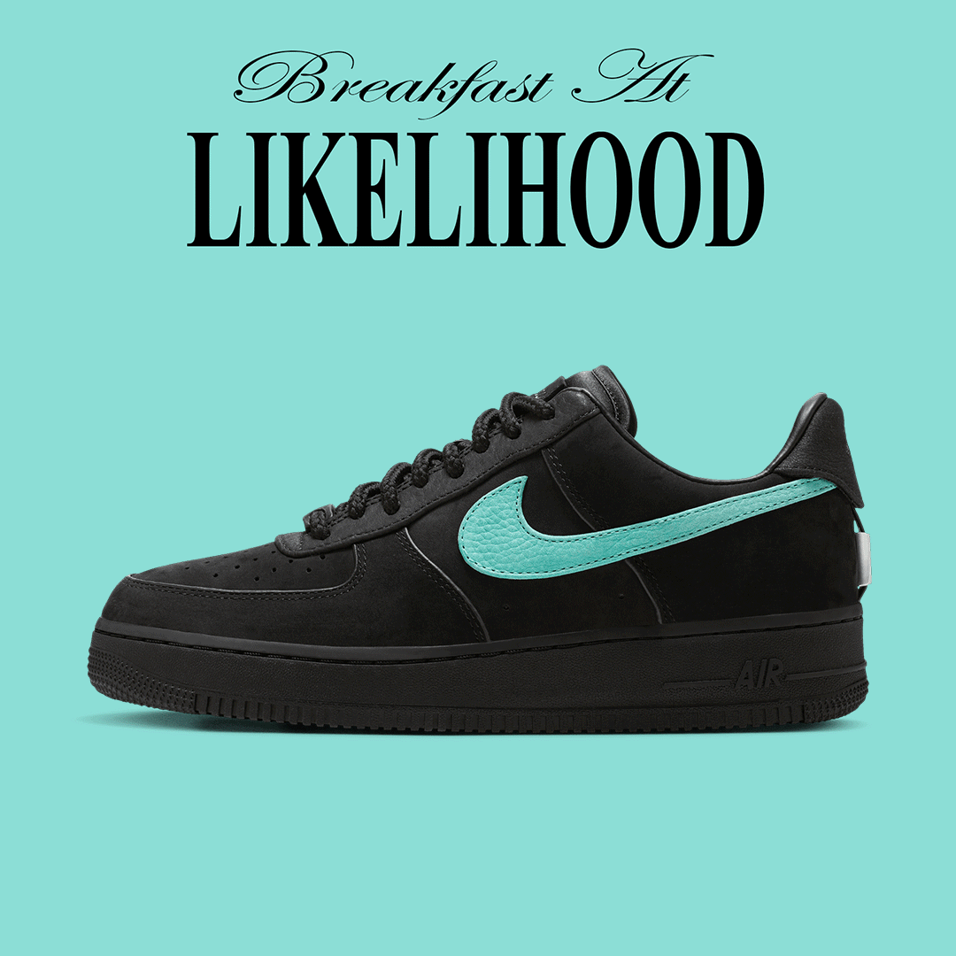 Nike AF1 /Tiffany & Co. collab sneakers
