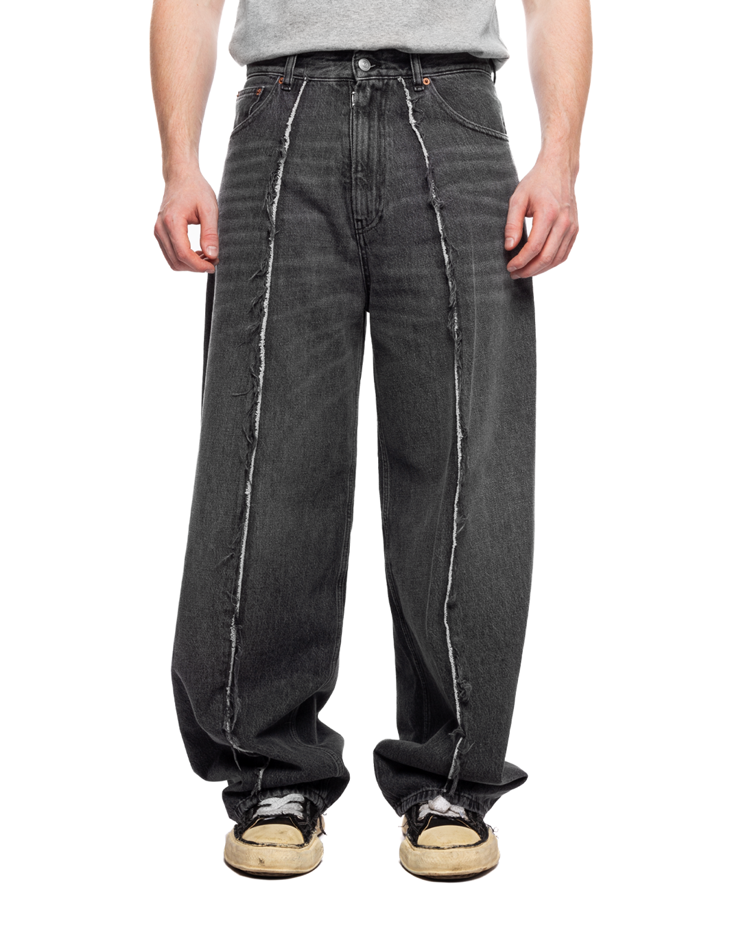 Lemaire Black Curved 5 Pockets Pants