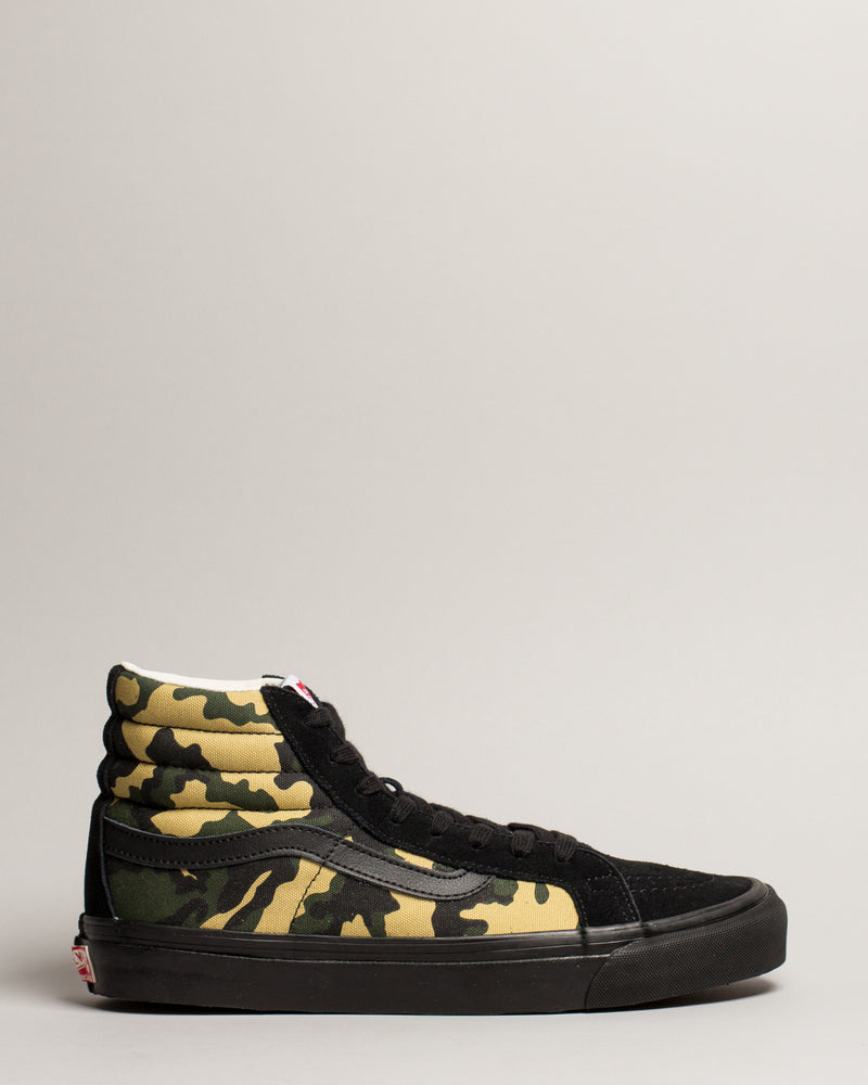 vans vault black camo