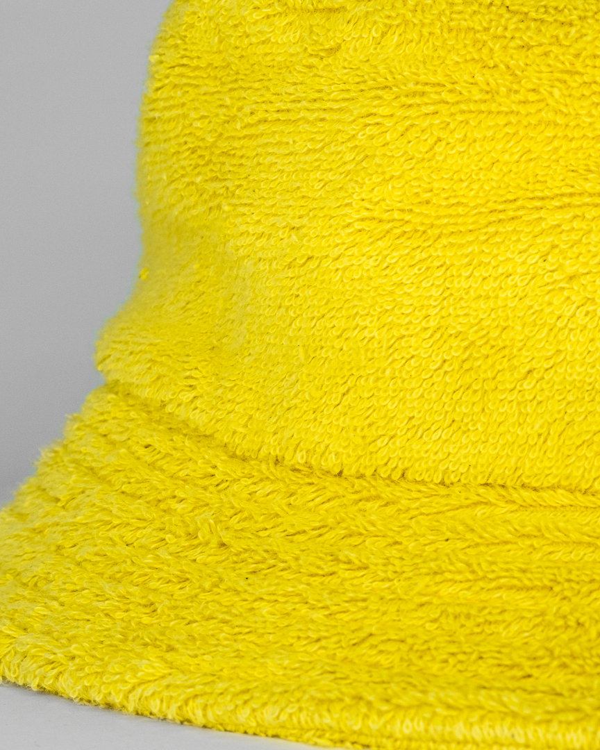 Terry Bucket Hat Yellow