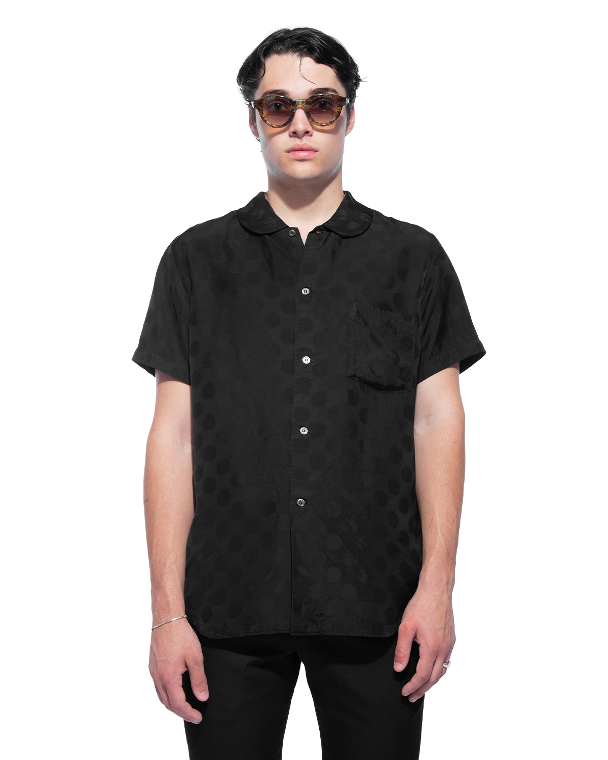 日本製 BLACK comme des garcons 短冊ニット collection comindre.com.br