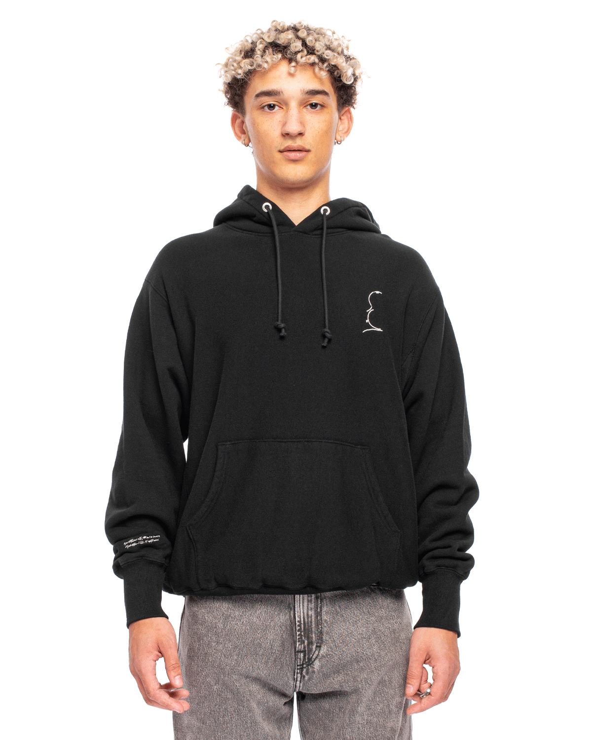 OUTLINE DRIP HOODIE TEAL, GmarShops