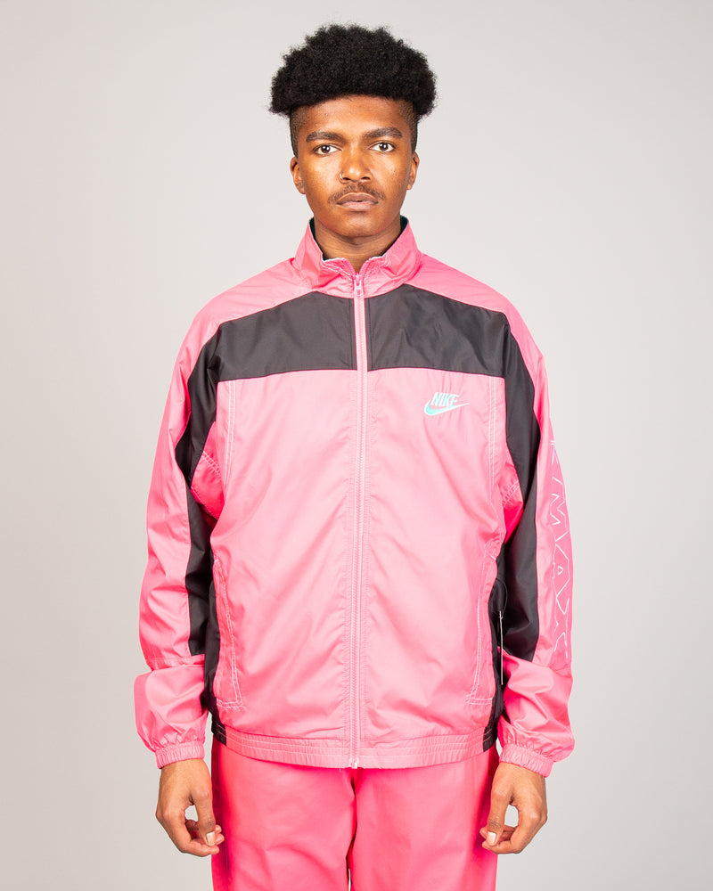 pink nike track jacket