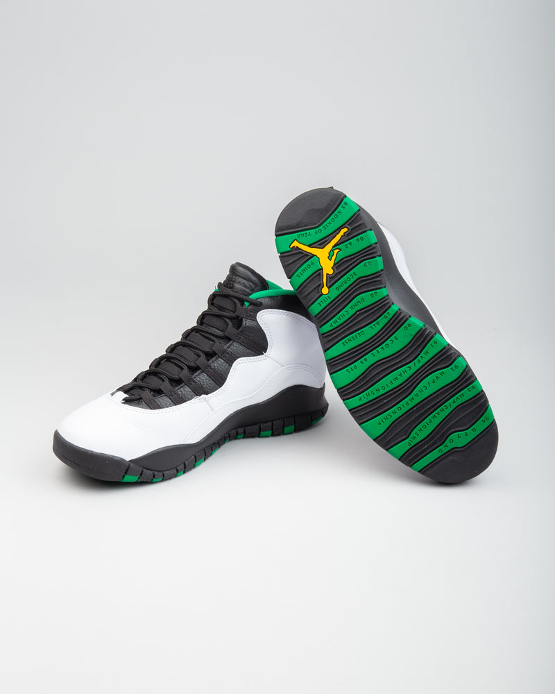 air jordan 10 green