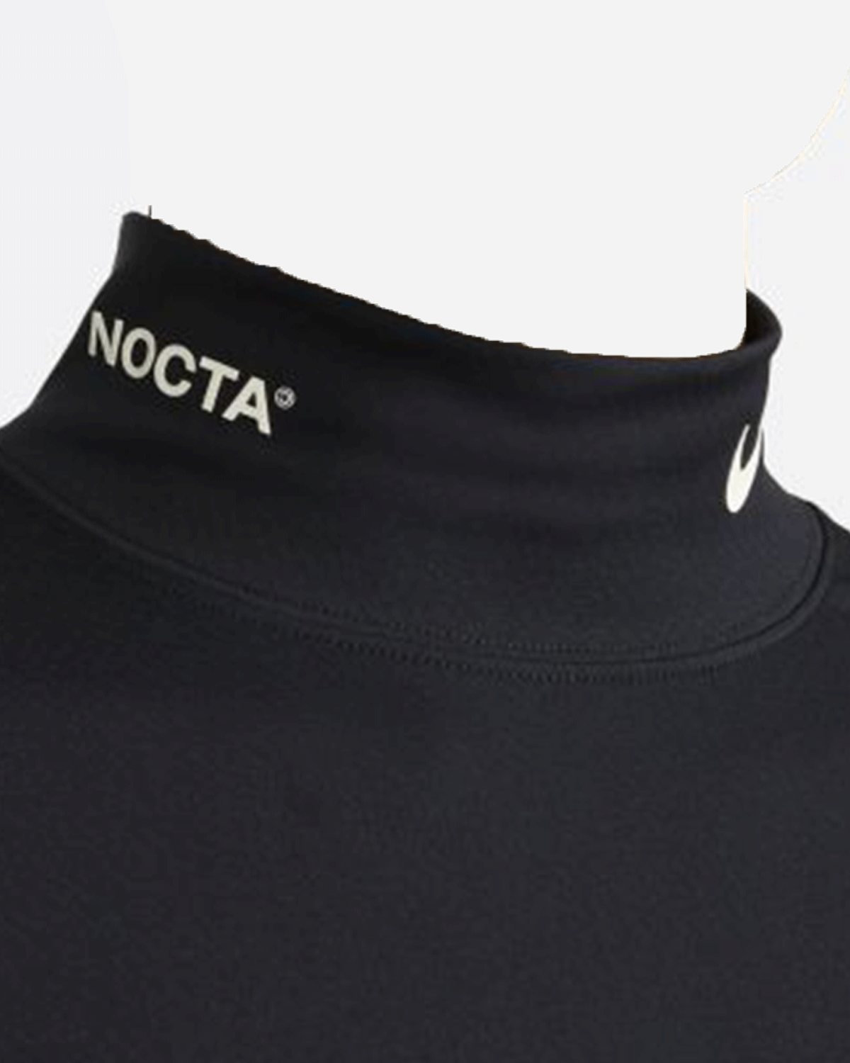 Nocta Mock Neck SS Top Black