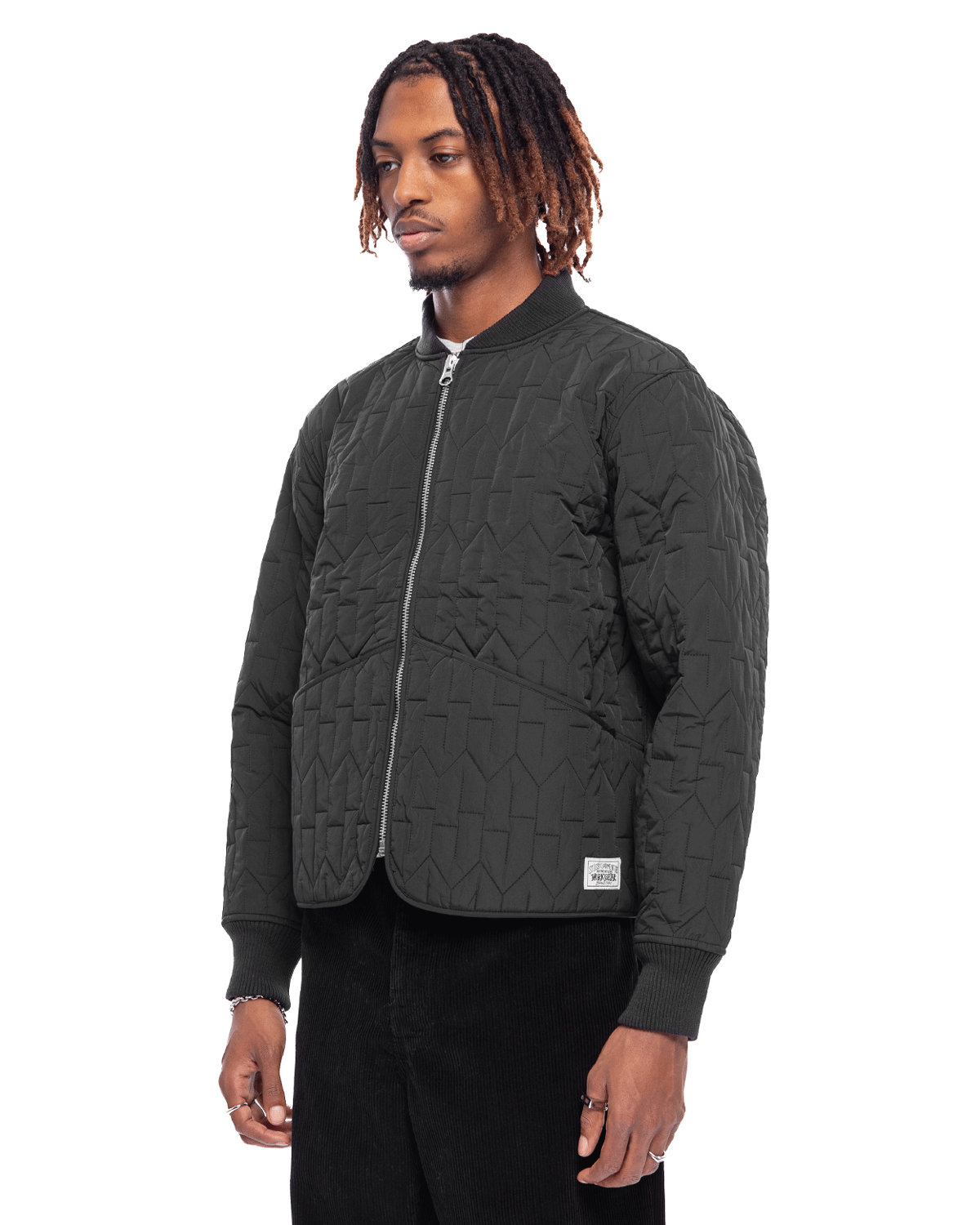 S Quilted Liner Jacket Black – LIKELIHOOD