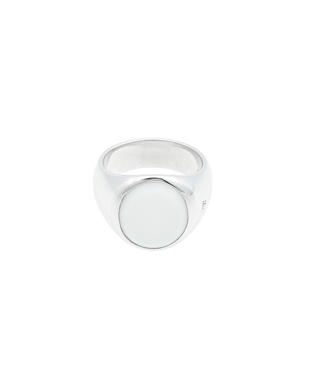 Oval Open Ring Silver