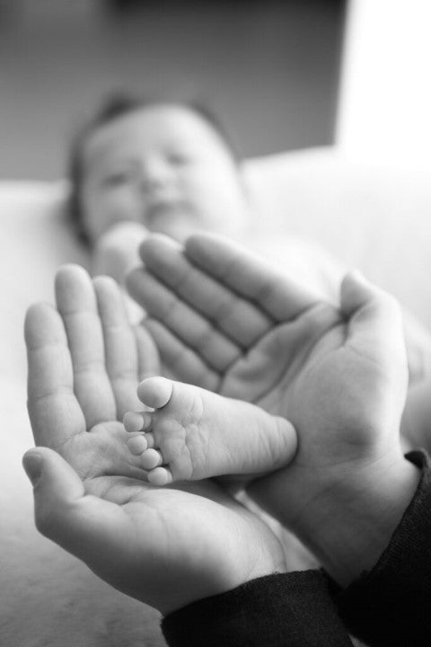 Reflexology for baby