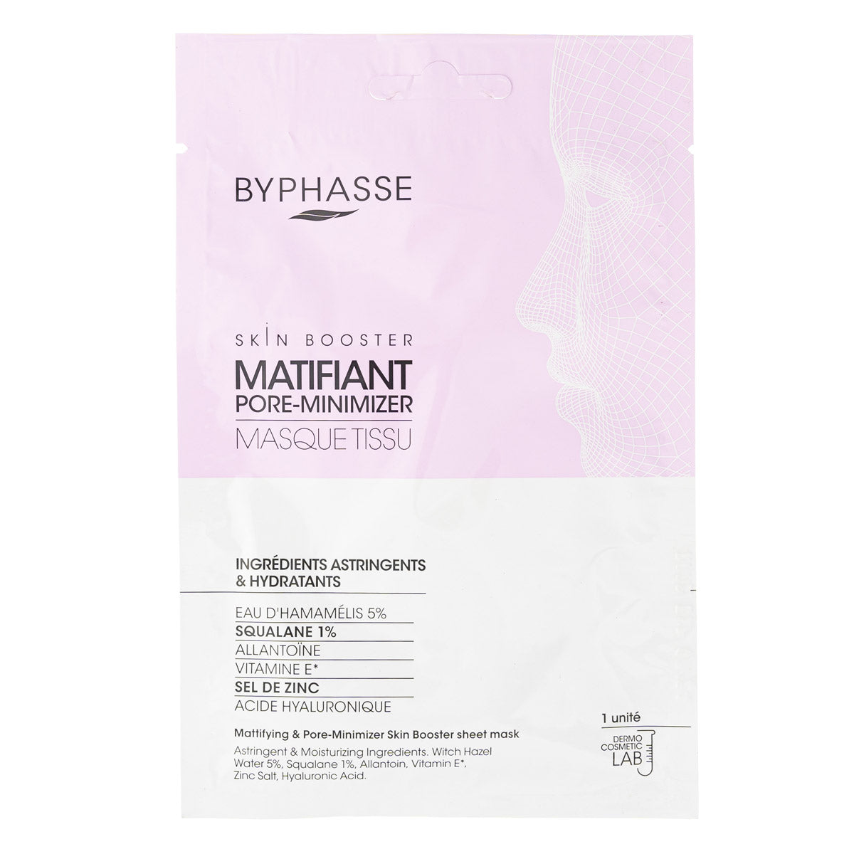 Masque tissu Hydratant Byphasse 18ml