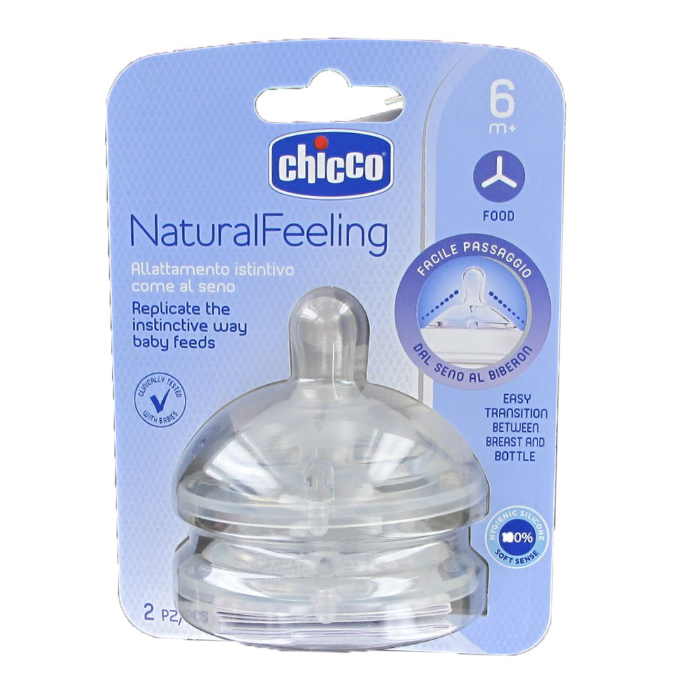 CHICCO TETTARELLA-TEAT PHYSIO ANTI-COLIC 4M+ 2PCS -2219 – Pharmazone