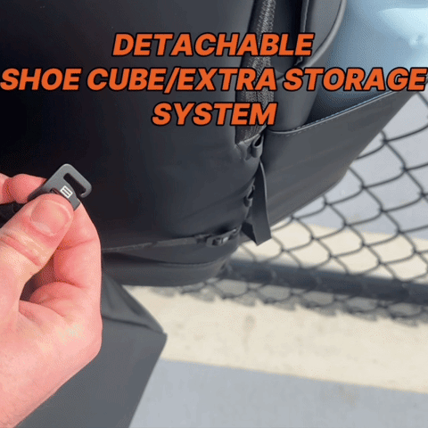 detachable shoe cube