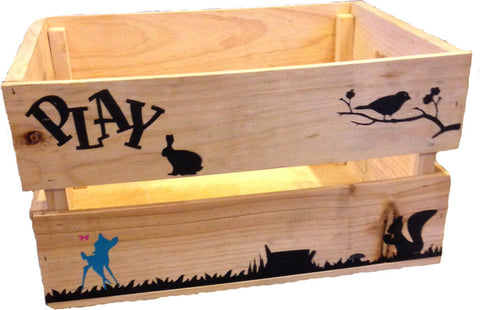 crate and kids toy box