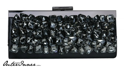 Black Crystals Clutch, Style Code: 08727, US$69.00 Black Crystals Clutch, Style Code: 08727, US$69.00