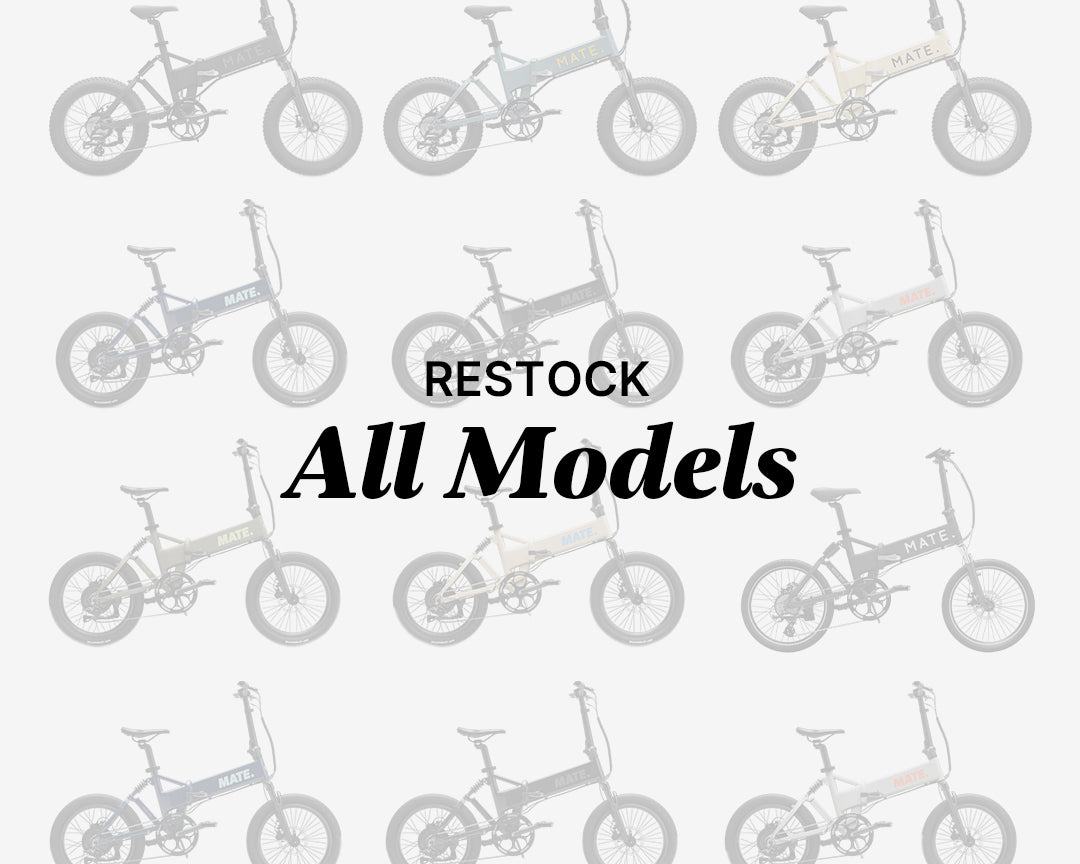 mate bike メイトバイク restock リストック all models
