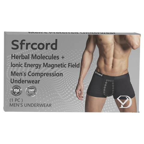 Sfrcord® Prostate Natural Herbal Molecules + lonic Energy Magnetic Field Men’s Treatment Underwear PRO