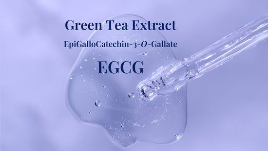 Green tea extract in skin care (EpiGalloCatechin-3-0-Gallate) aka EGCG